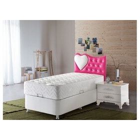 Opalin Jakarlı 80x140 Cm Yaylı Yatak