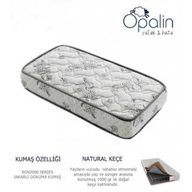 Opalin Jakarlı Yaylı 100x190 cm Yatak