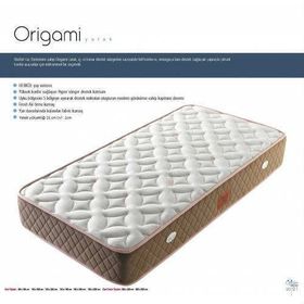 Opalin Origami Tay Tüyü Ortopedik Yaylı 90x170 cm Yatak