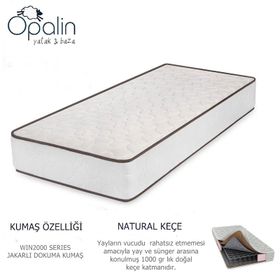 Opalin Ortopedik Yaylı 50x90 cm Yatak