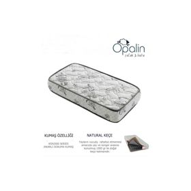 Opalin Tuğralı Ortopedik 80x140 cm Yaylı Yatak