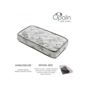 Opalin Tuğralı Ortopedik 80x140 cm Yaylı Yatak