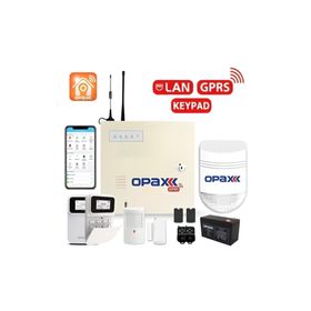Opax 2747 BGR-10 Kablolu Sirenli Full Set Panel