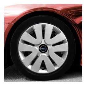 Opel Amblemli Gri 4'lü Takım 105 14 İnç Jant Kapağı