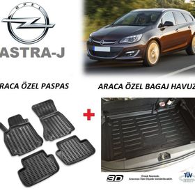 Opel Astra 3D Havuzlu Paspas Takımı