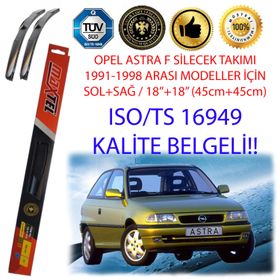 Opel Astra F 1991-1998 Silecek Takımı
