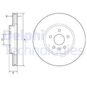 Opel Astra F SD HB 1992/1994 1.4/1.6cc 236x20x60x41 Havalı Ön Fren Diski