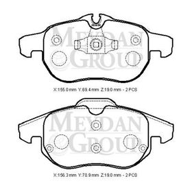 Opel Astra F SD HB 1995/1998 1.4/1.6/1.8/2.0cc 1.7D 256x24x60x41 Havalı Ön Fren Diski