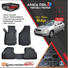 Opel Astra G 1998-2004 3D Havuzlu Paspas