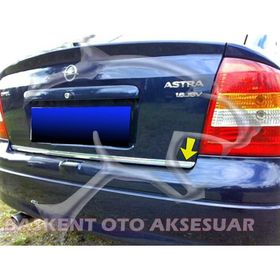 Opel Astra G Formlu 1999 Üzeri Krom Bagaj Alt Çıtası