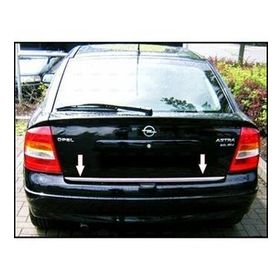 Opel Astra G Paslanmaz Çelik 1998-2004 Krom Bagaj Alt Çıtası