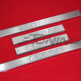 Opel Astra G Paslanmaz Çelik 1998-2009 4 Parça Kapı Eşiği