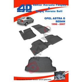 Opel Astra G Sedan 1998-2007 Bagaj Havuzu
