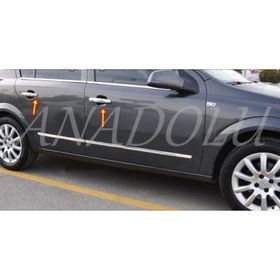 Opel Astra H 2004 Üzeri Paslanmaz Çelik 4 Kapı Krom Kapı Kolu