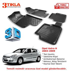 Opel Astra H Hb 2004-2009 Seti 3D Havuzlu Paspas