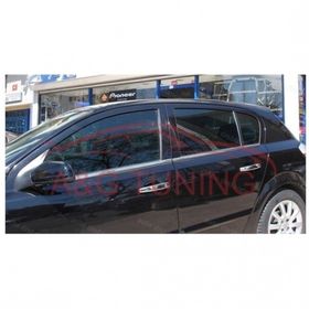 Opel Astra H HB 2004-2010 Paslanmaz Çelik 4 Parça Krom Cam Çıtası