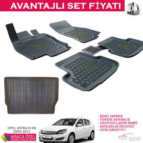 Opel Astra H HB 3D Paspas ve Bagaj Havuzu