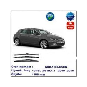 Opel Astra J 2009-2015 Arka Silecek