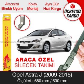 Opel Astra J 2009-2015 Silecek Takımı