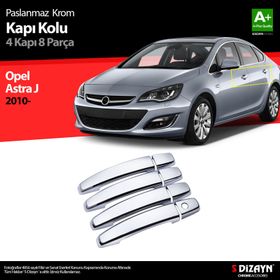 Opel Astra J 2010 Üzeri A+kalite 4 Kapı Krom Kapı Kolu