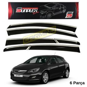 Opel Astra J HB Sedan Krom Çıtalı Cam Rüzgarlığı