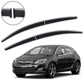 Opel Astra J HB Sedan Krom Çıtalı Cam Rüzgarlığı