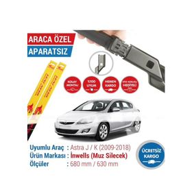 Opel Astra J - K RBW 2009-2018 Muz Silecek Takımı