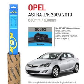 Opel Astra J - K RBW 2009-2018 Muz Silecek Takımı