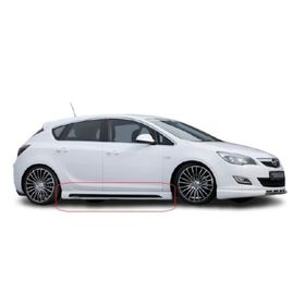Opel Astra J Kanallı Plastik Yan Marşpiyel