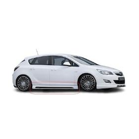 Opel Astra J Kanallı Plastik Yan Marşpiyel
