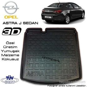Opel Astra J Oto 3D Bagaj Havuzu