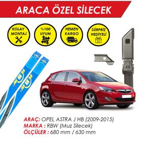 Opel Astra J RBW 2009-2015 Muz Silecek Takımı