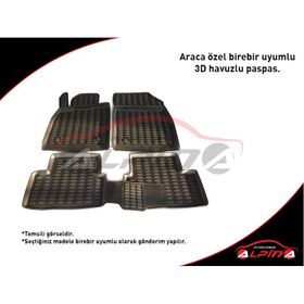 Opel Astra K 2015 Sonrası 3D Havuzlu Paspas