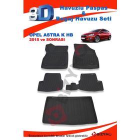 Opel Astra K Hb 2015 Sonrası Bagaj Havuzu