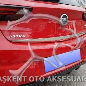 Opel Astra K Hb 2015 Üzeri Krom Bagaj Alt Çıtası