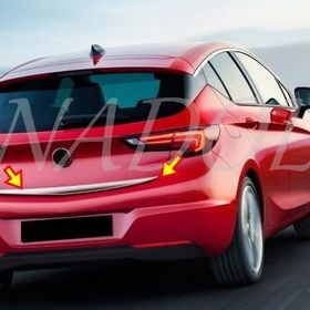 Opel Astra K Hb Formlu 2015 Üzeri Krom Bagaj Alt Çıtası