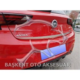 Opel Astra K Hb Formlu 2015 Üzeri Krom Bagaj Alt Çıtası