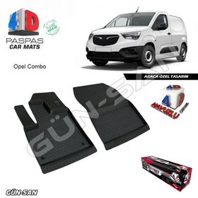 Opel Combo 2002-2003-2004-2005-2006 4D Havuzlu Oto Paspas