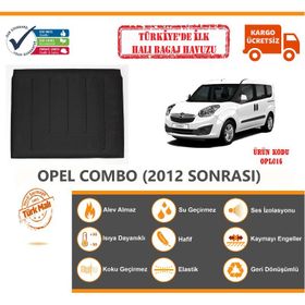Opel Combo 2012-2019 Halı Bagaj Havuzu