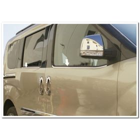 Opel Combo 2012 Üzeri Paslanmaz Çelik 4 Parça Krom Cam Çıtası