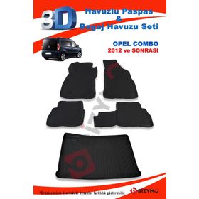 Opel Combo 2019 Sonrası 3d Bagaj Havuzu