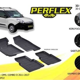 Opel Combo 3D Havuzlu Paspas
