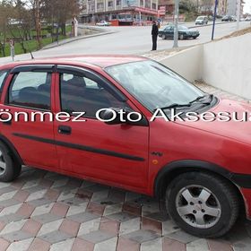 Opel Corsa 1993-2000 B Mugen 4 Adet Cam Rüzgarlığı