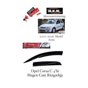 Opel Corsa 2006 C Mugen Cam Rüzgarlığı