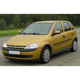 Opel Corsa B 1996-2000 Paslanmaz Çelik 4 Parça Krom Cam Çıtası