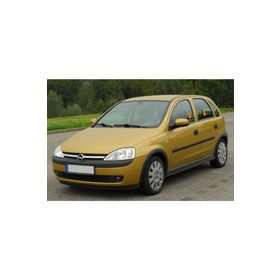 Opel Corsa B 1996-2000 Paslanmaz Çelik 4 Parça Krom Cam Çıtası