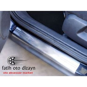 Opel Corsa-C 2000-2006 4 Parça Krom Kapı Eşiği