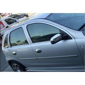 Opel Corsa C 2000-2006 4 Parça Paslanmaz Çelik Cam Çıtası