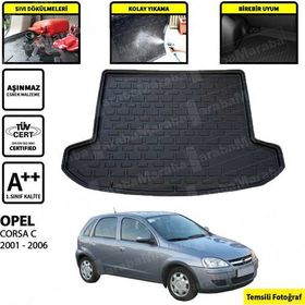Opel Corsa C 2001-2006 Bagaj Havuzu