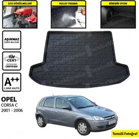 Opel Corsa C 2001-2006 Bagaj Havuzu